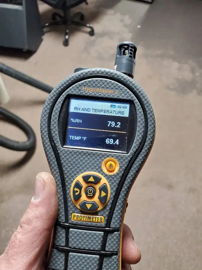 Moisture meter humidity assessment for Mold Remediation & Removal in Salton City